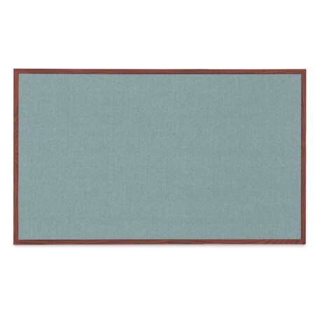 United Visual Products Combo Board, 36"x24", White Frame/Black Porcelain & Forbo UVDECORK3624W-BLKPORC-FORBO